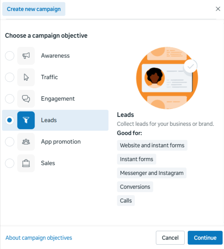 Facebook ads for Retreat Marketing