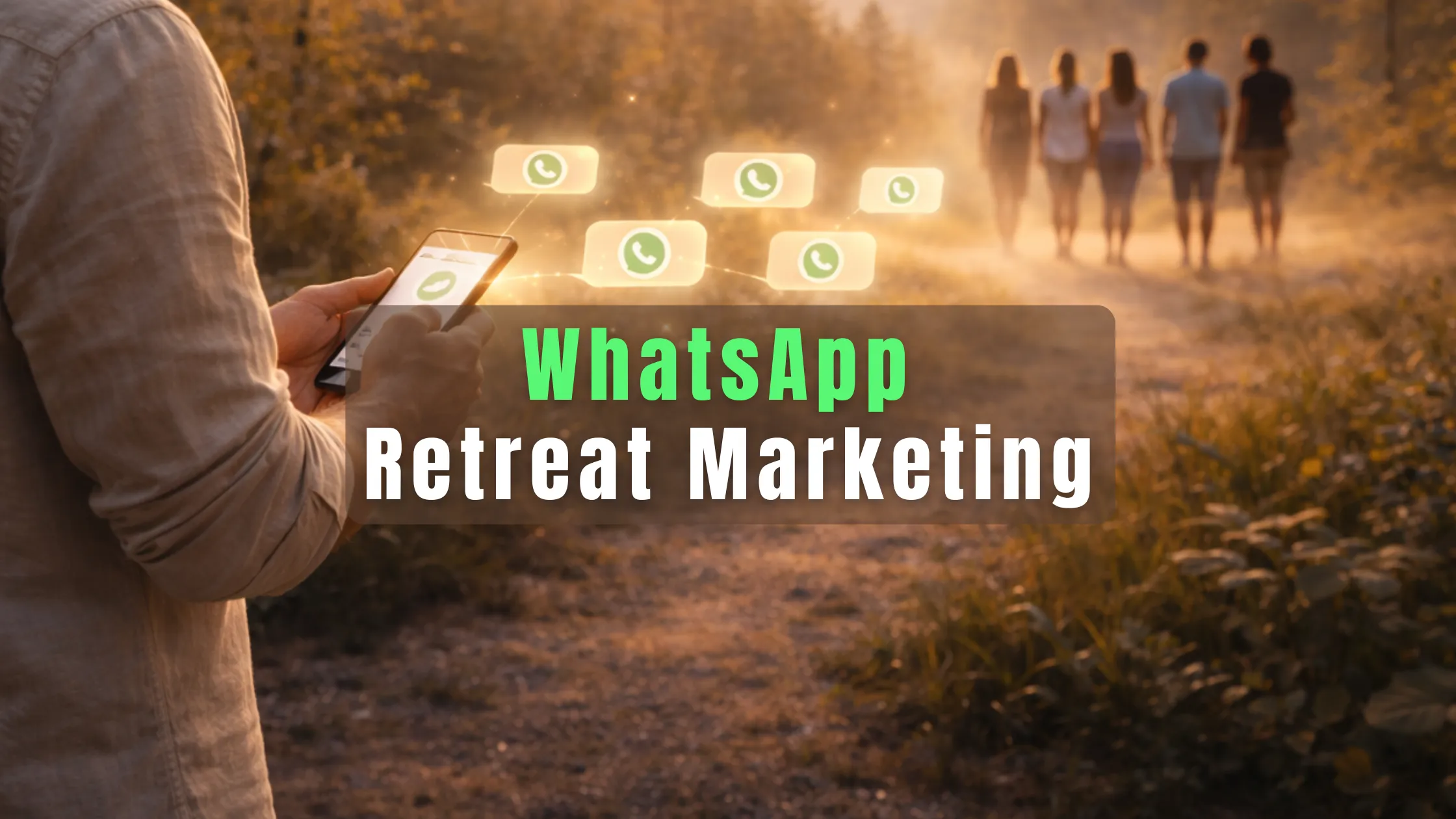 whatsapp retreating marketing