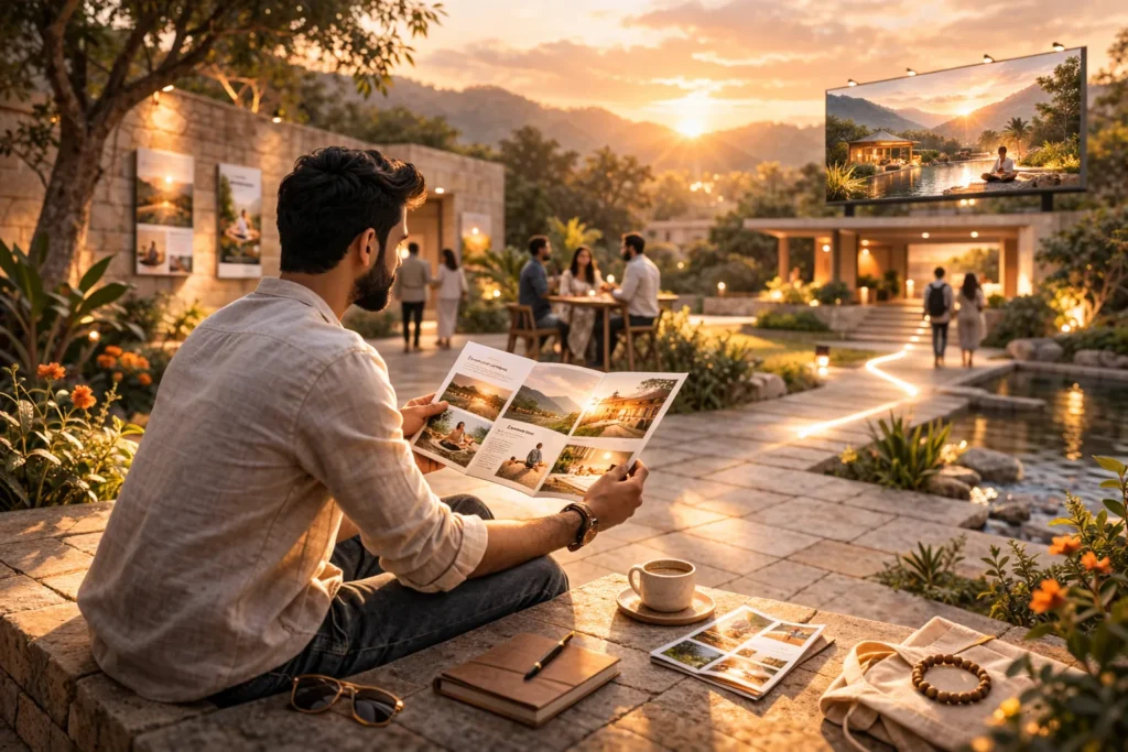 offline retreat marketing