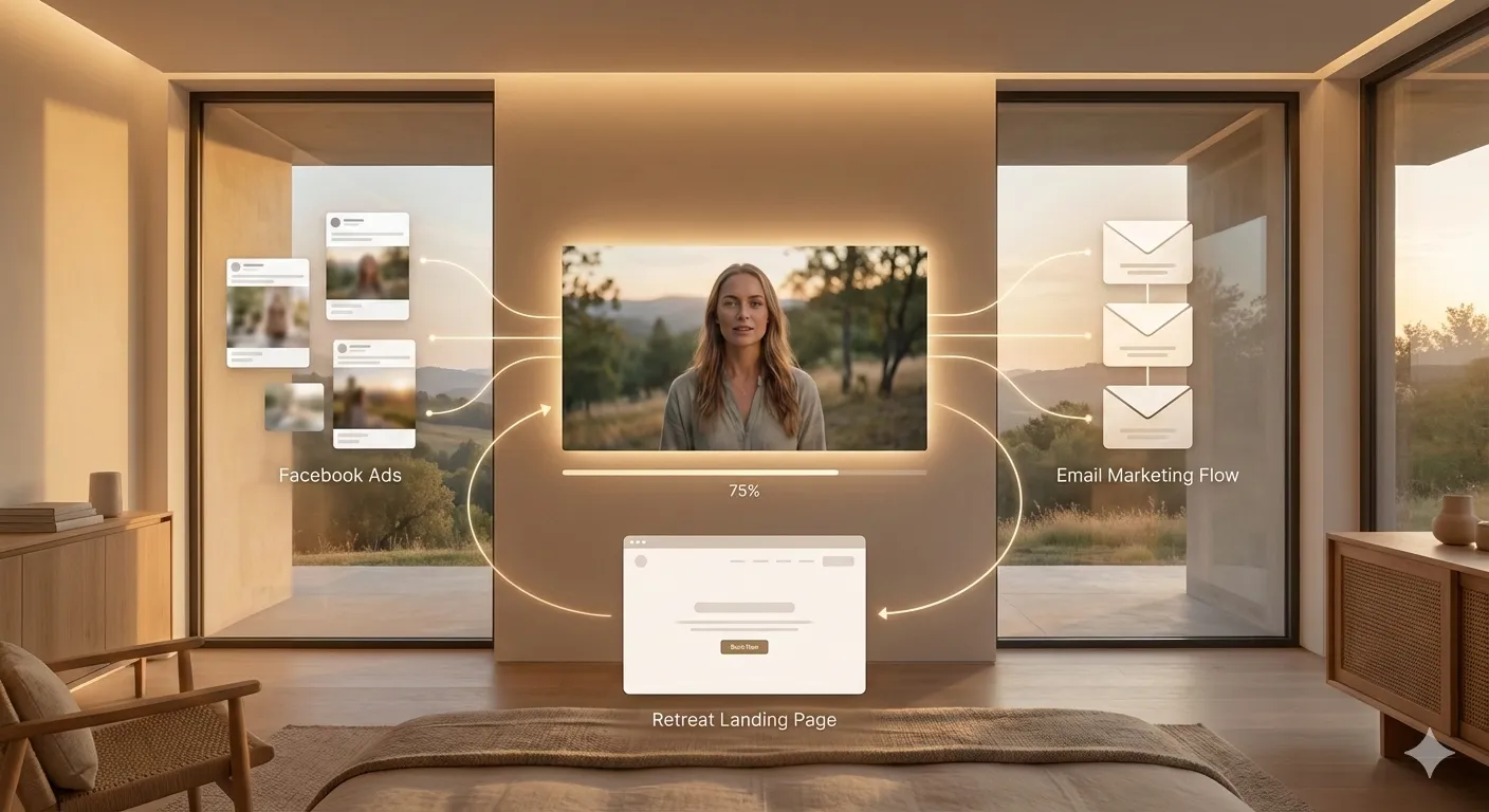 Youtube ads for retreats