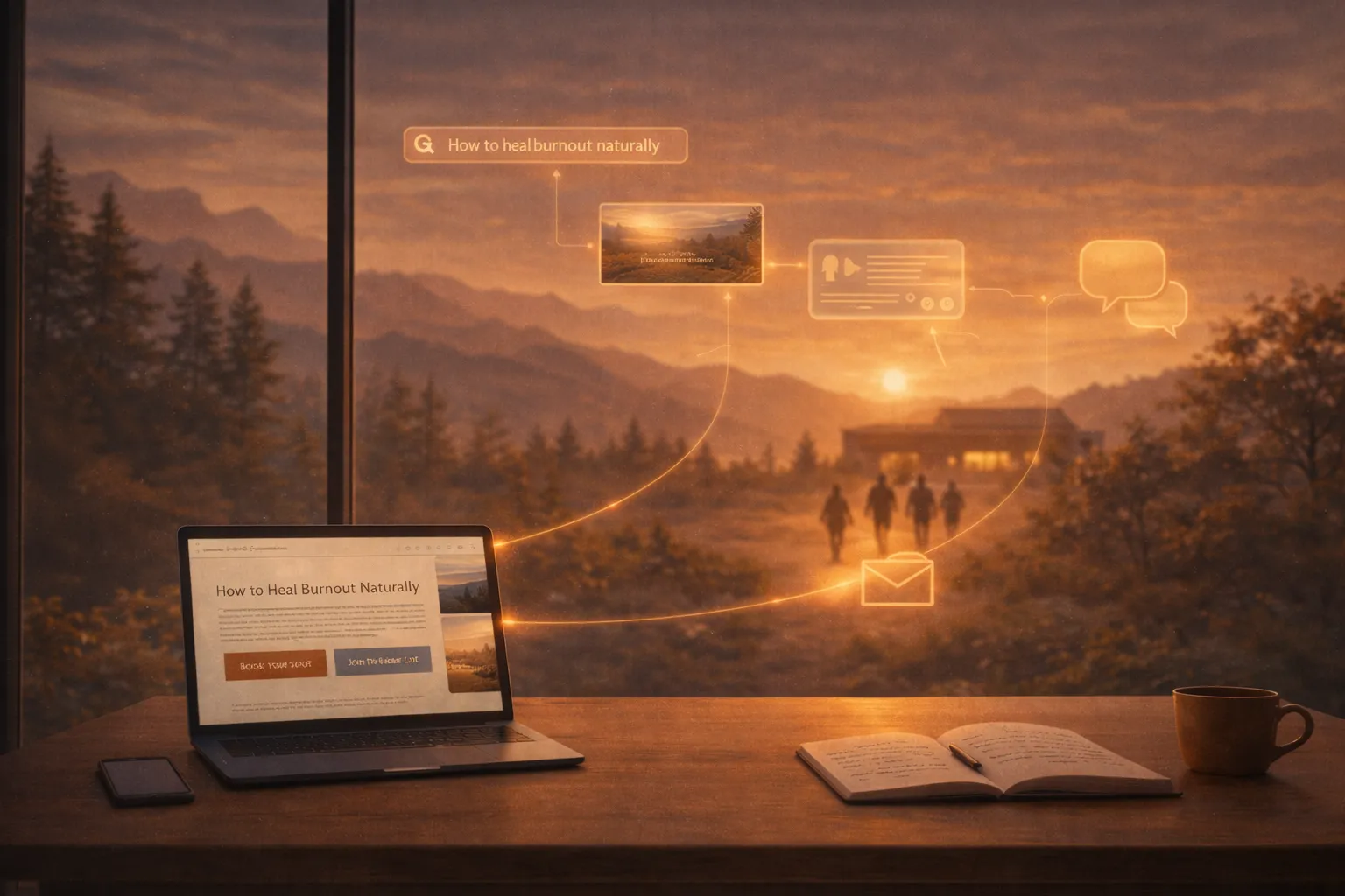 Organic Retreat Marketing