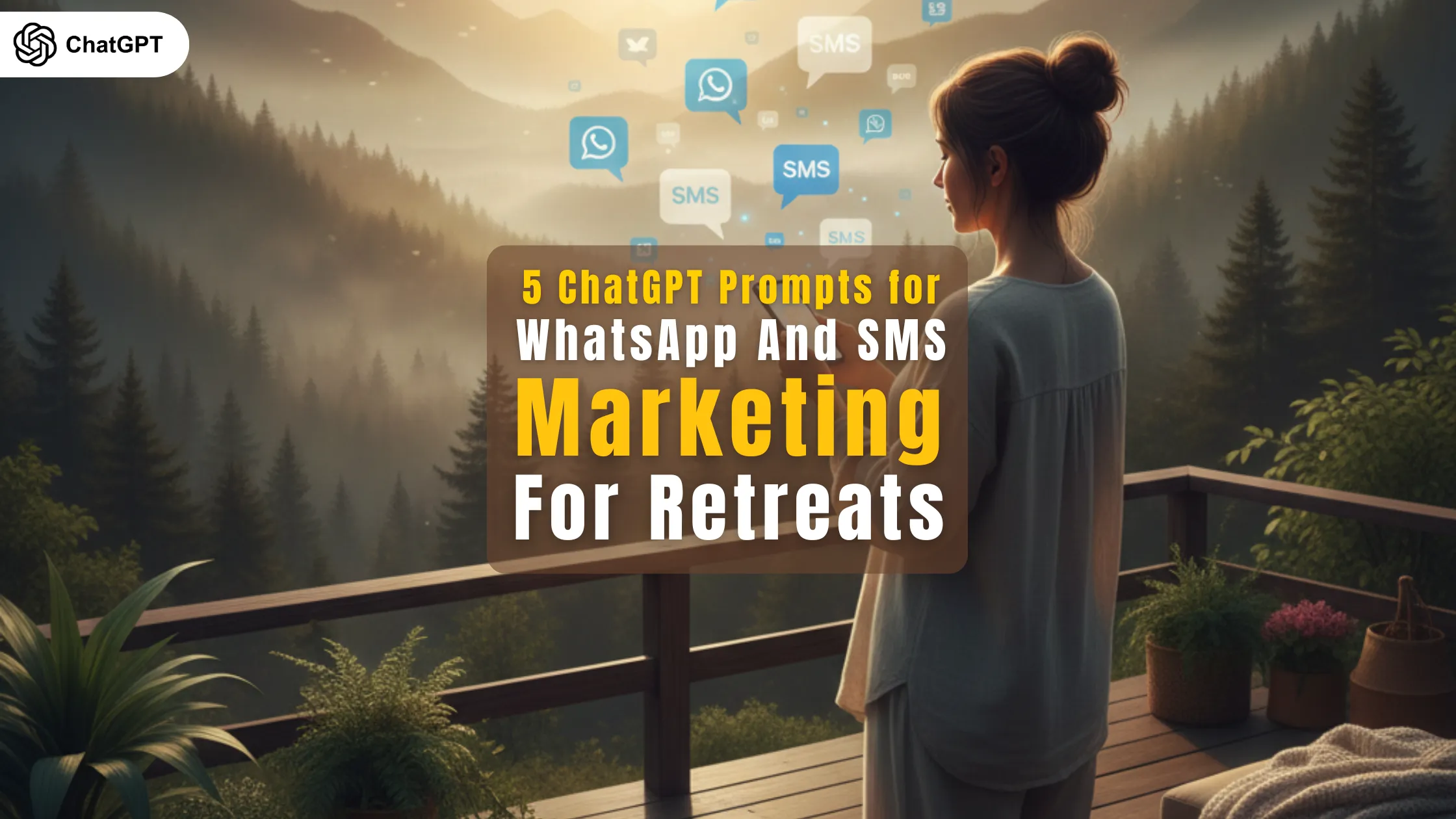 whatsapp and sms marketing for retreat