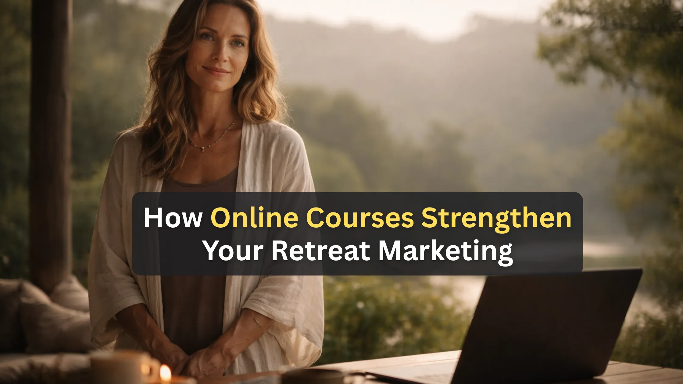 How Online Courses Strengthen Your Retreat Marketing