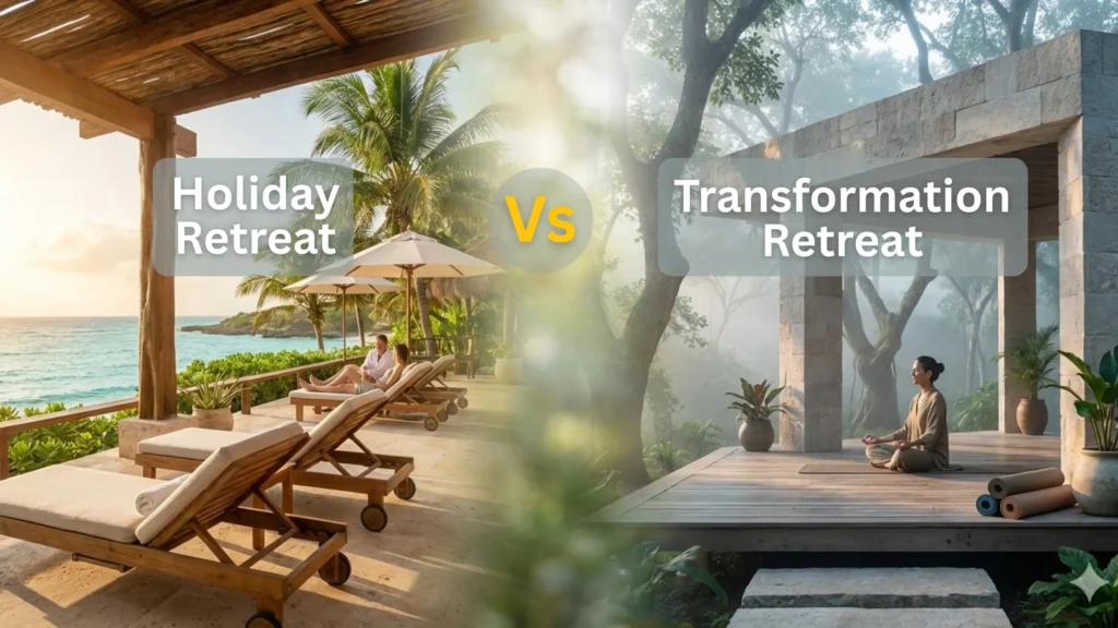 holiday retreat and transformation retreat
