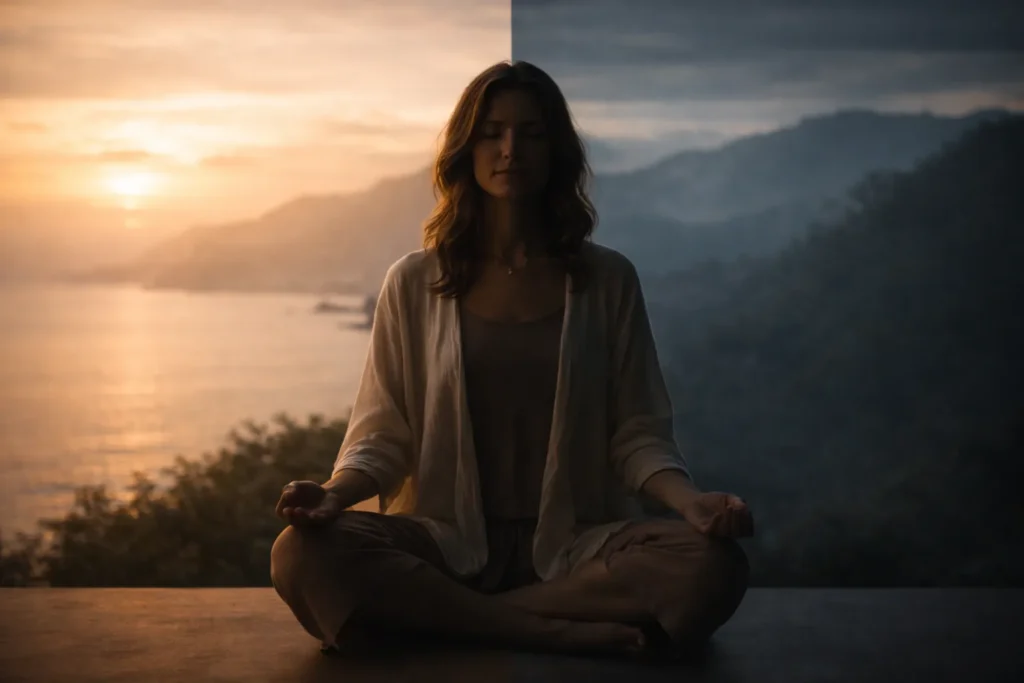 yoga and meditation serve both retreat types