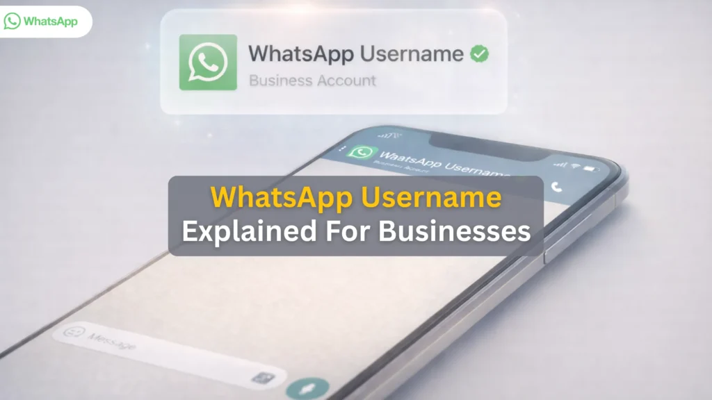 WhatsApp Username explained for Businesses