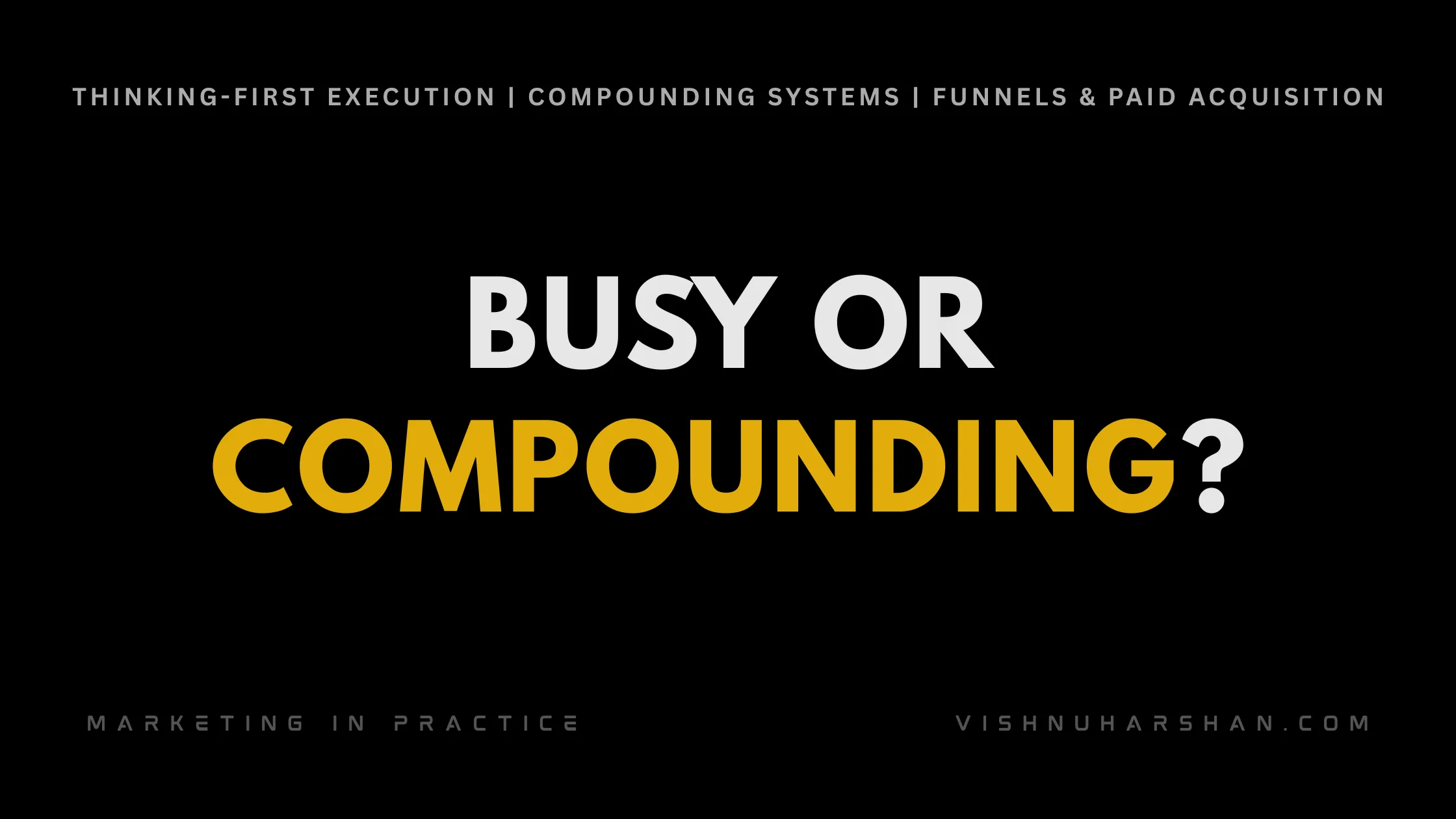 Marketing In Practice