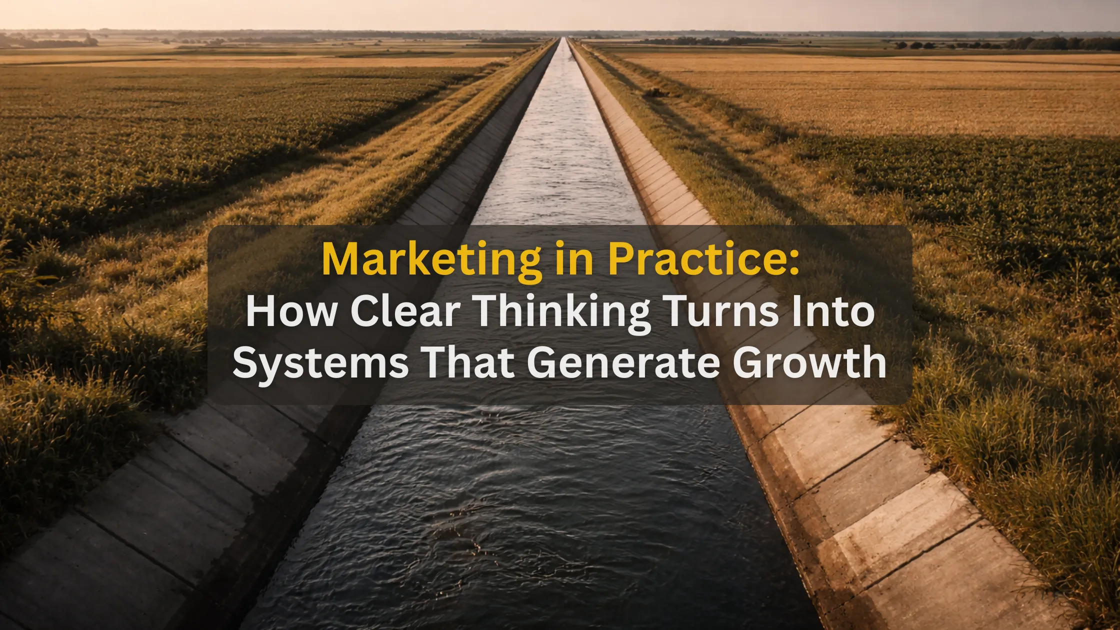 Marketing in Practice