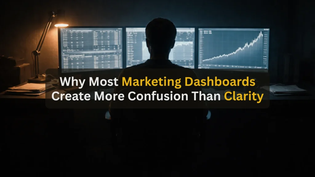 Why Most Marketing Dashboards Create More Confusion Than Clarity