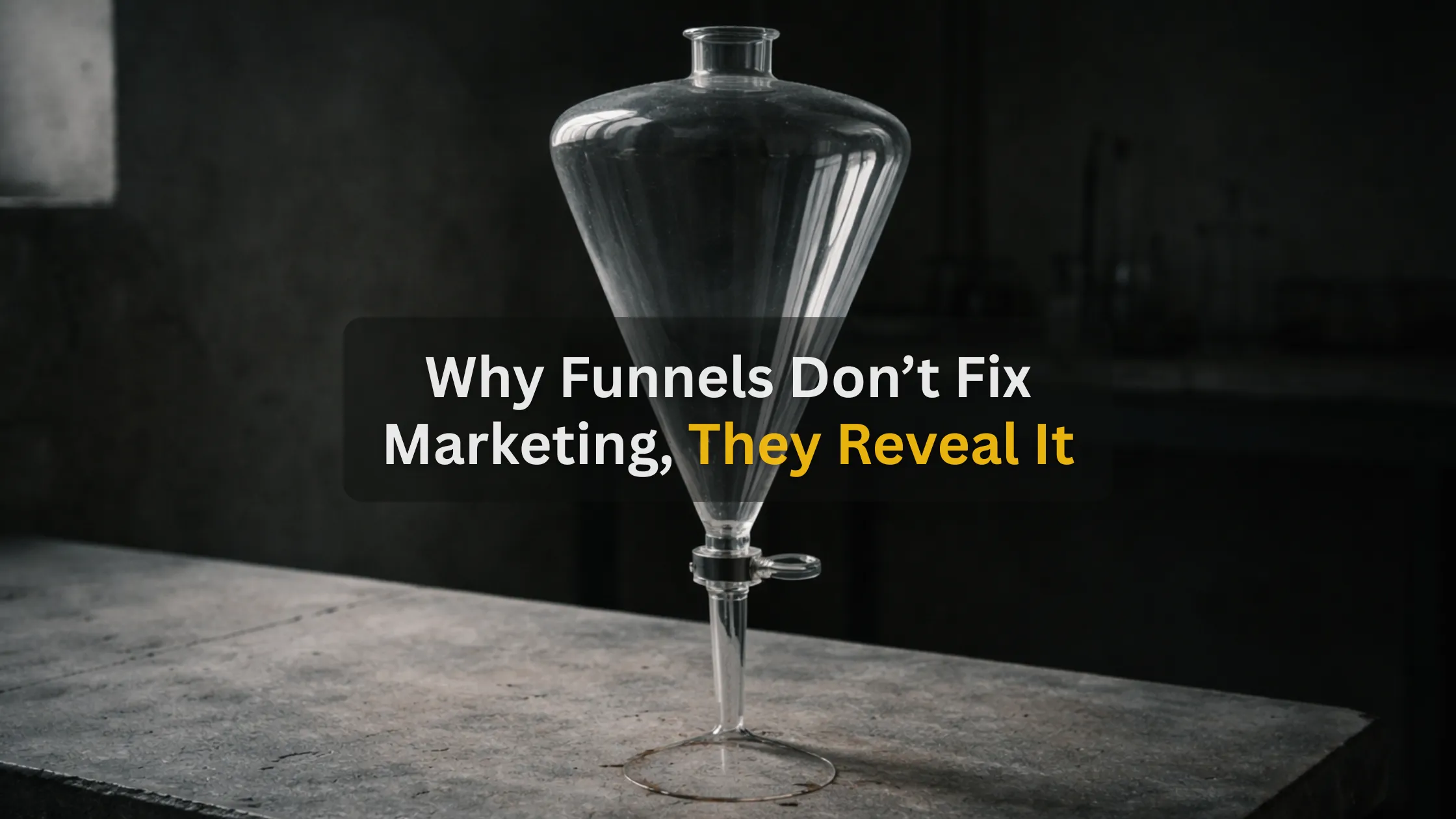 Funnels don’t fix marketing