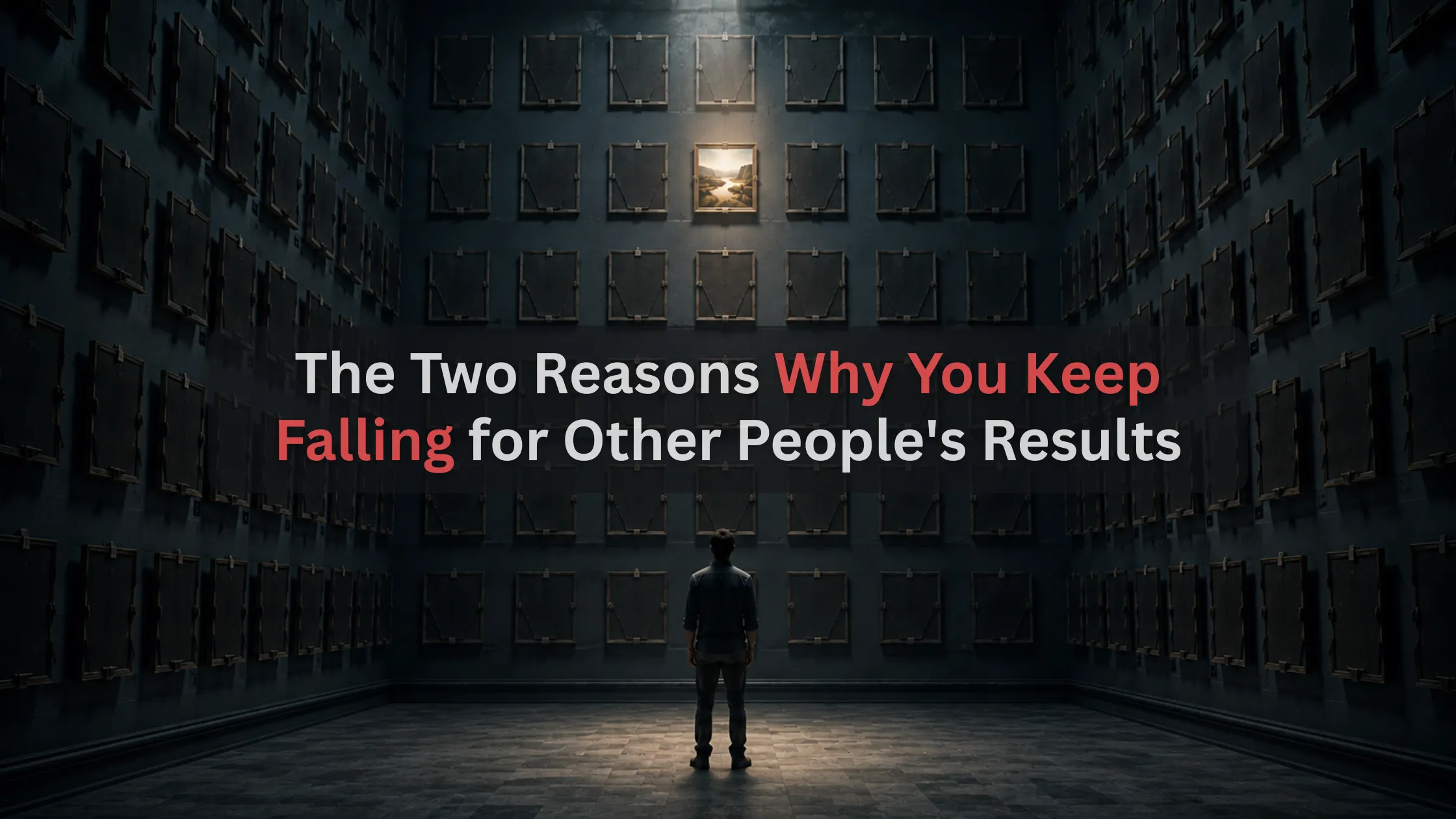 The Two Reasons Why You Keep Falling for Other People's Results