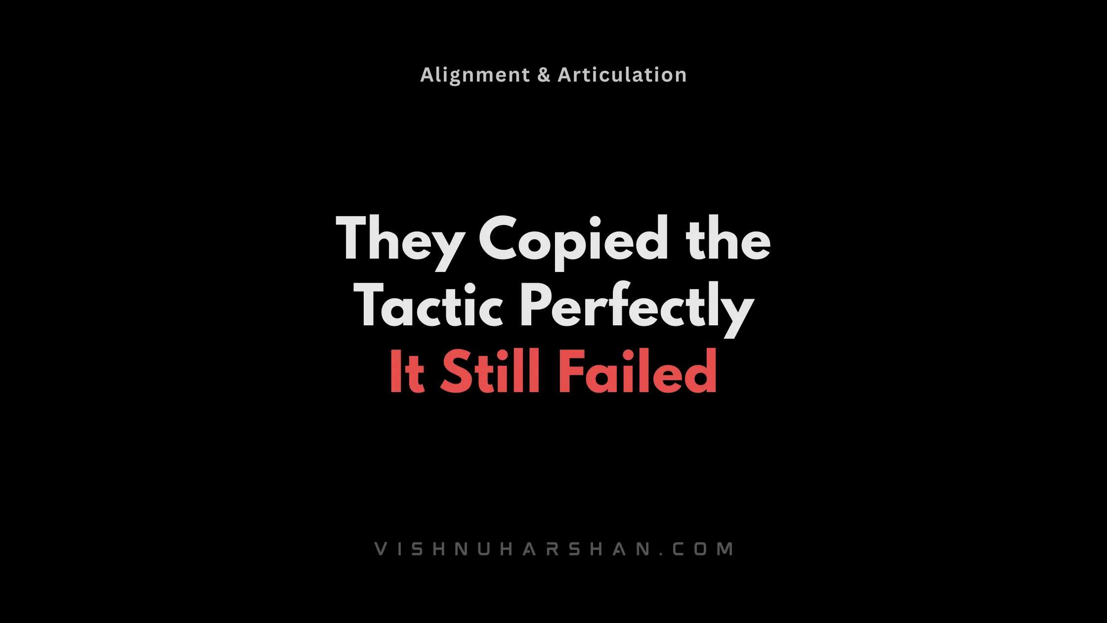 copying marketing tactics